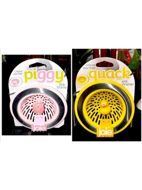 Joie Animal Theme Sink Strainer BPA-Free Stainless Steel Kitchen Drain Cover